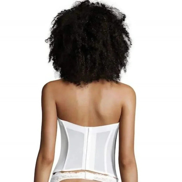 34B‎ Maidenform Sexy Strapless Floral Lace Bustier - Picture 4 of 4